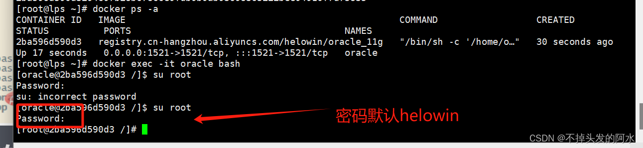 在 Docker 中安装 Oracle 数据库插图(1)