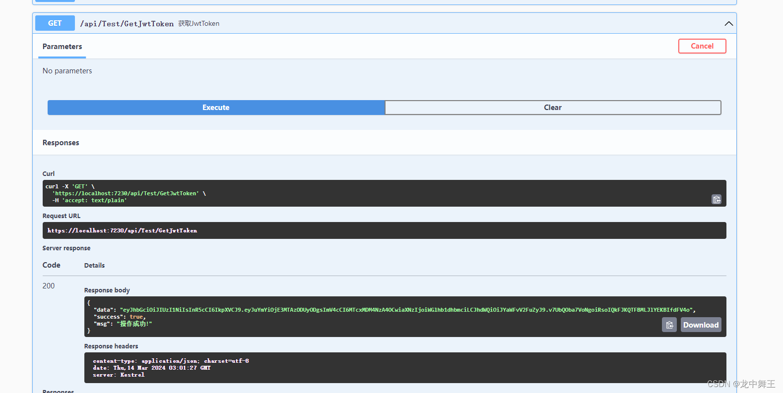 ASP.NET Core 8.0 WebApi 从零开始学习JWT登录认证插图(25)