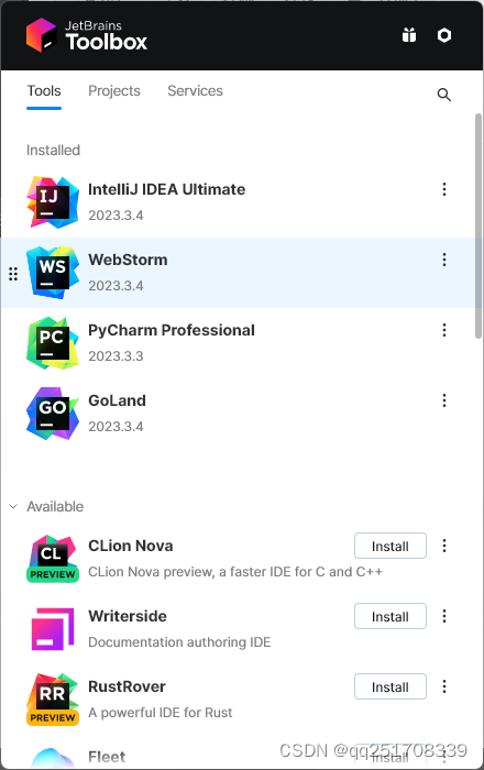 【正版/白嫖】 一键白嫖 Idea Webstorm Pycharm – jetbrains 全家桶 (半永久)插图(8)