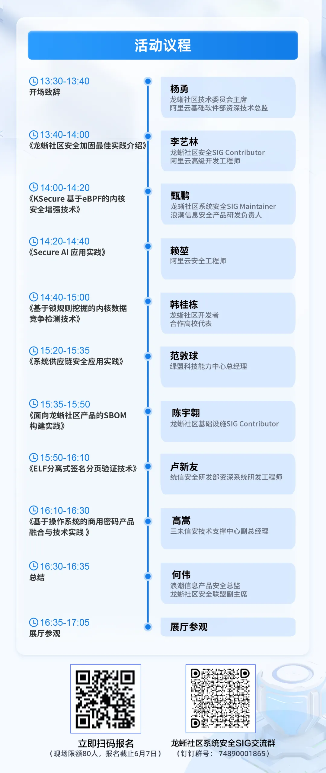 开始报名！龙蜥社区系统安全 Meetup 硬核议程发布插图(1)