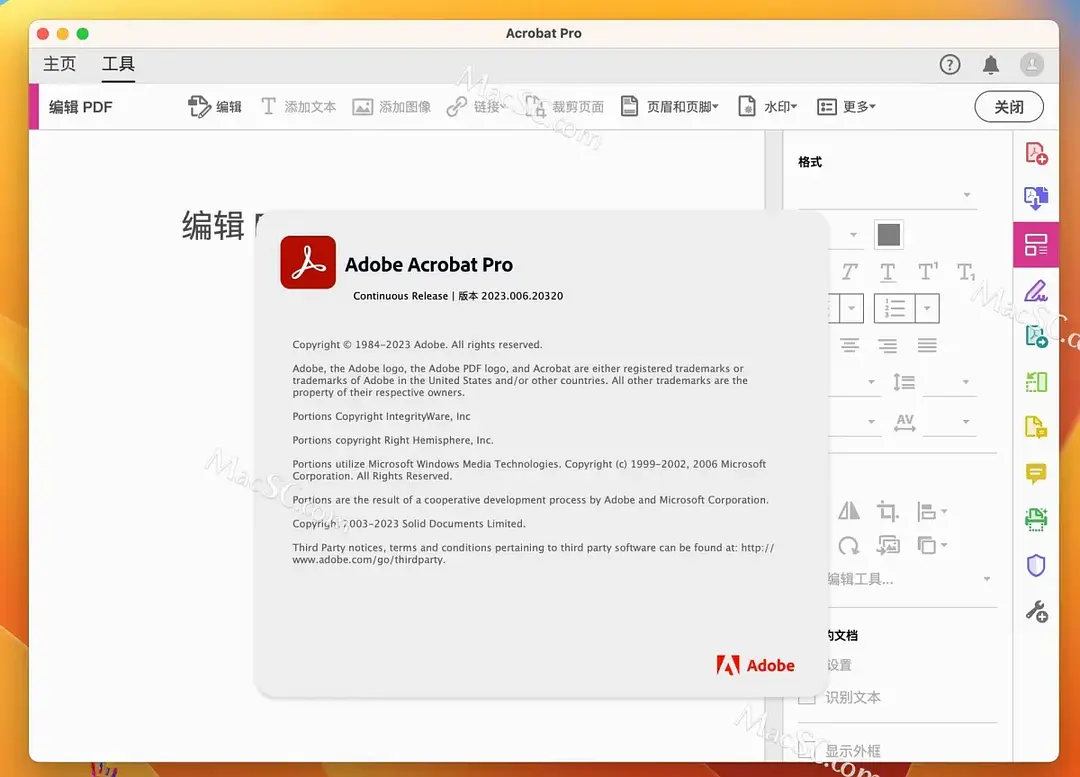 Acrobat Pro DC 2023 for Mac/Win：全平台PDF编辑器的终极解决方案插图