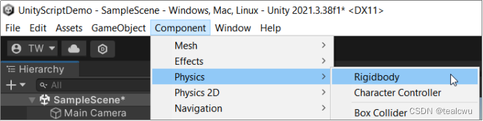 【Unity脚本】使用脚本操作游戏对象的组件插图(3)