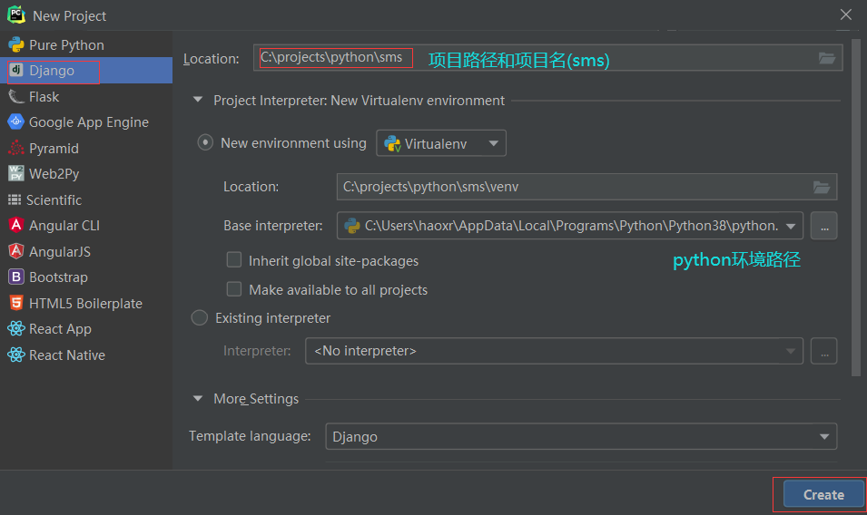 基于Python+Django+MySQL实现Web版的增删改查插图