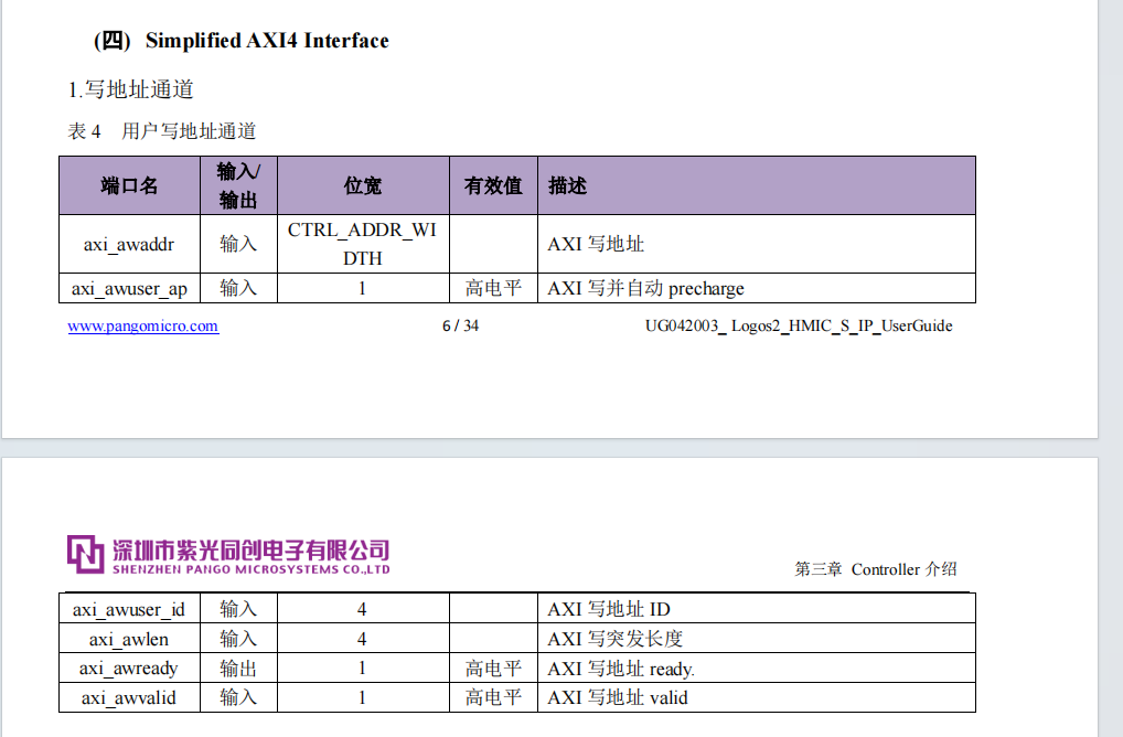 紫光FPGA DDR3 IP使用和注意事项（axi4协议）插图