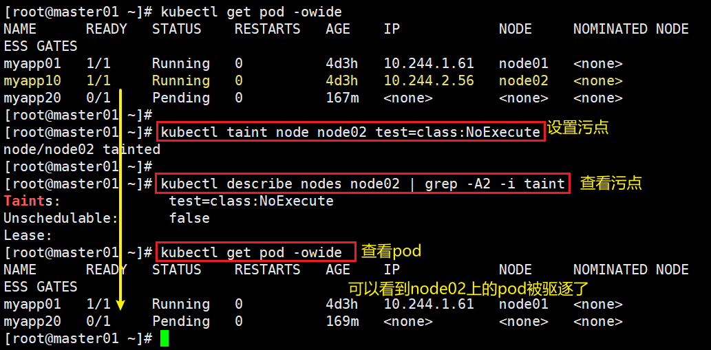 【Kubernetes】k8s集群的污点、容忍、驱逐 以及排障思路插图(4)