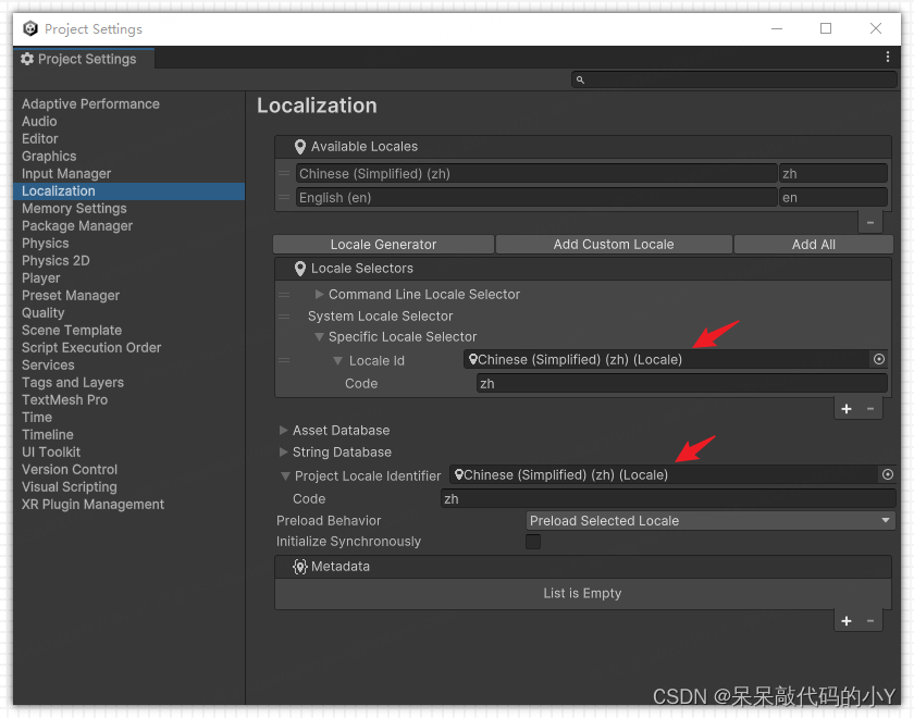 【Unity 实用工具篇】| 游戏多语言解决方案，官方插件Localization 实现本地化及多种语言切换插图(6)