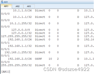 华为设备动态路由OSPF（单区域+多区域）实验插图(9)