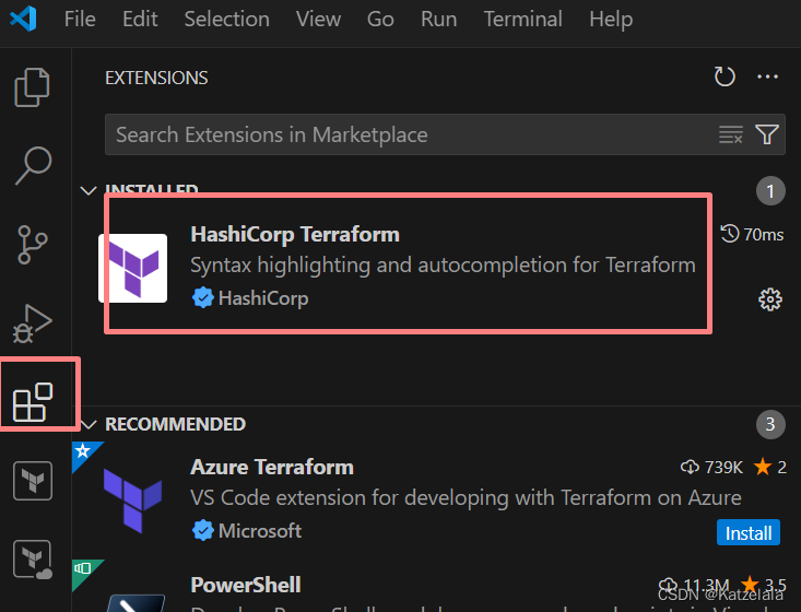 Terraform安装+部署Azure Resource笔记插图(1)