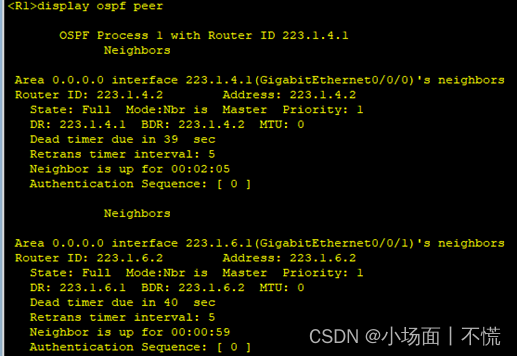 实验11 OSPF协议配置插图(3)