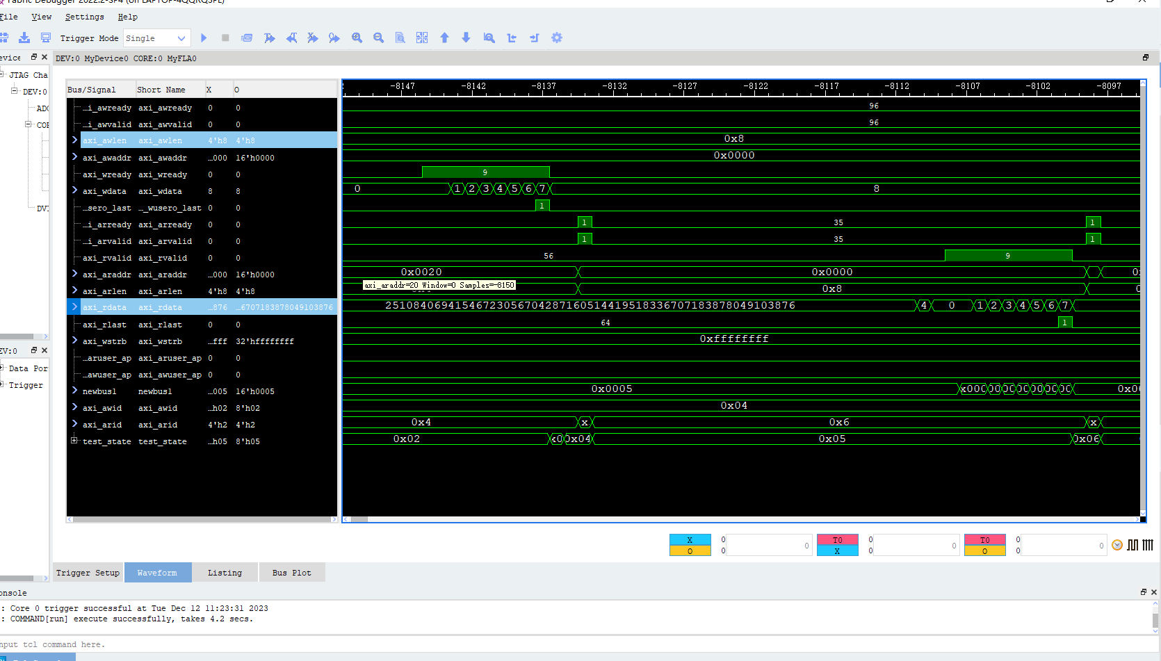 紫光FPGA DDR3 IP使用和注意事项（axi4协议）插图(8)