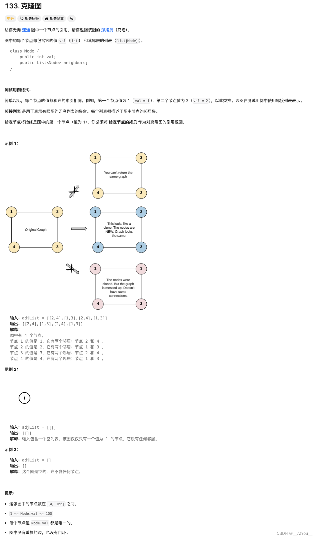 Golang | Leetcode Golang题解之第133题克隆图插图