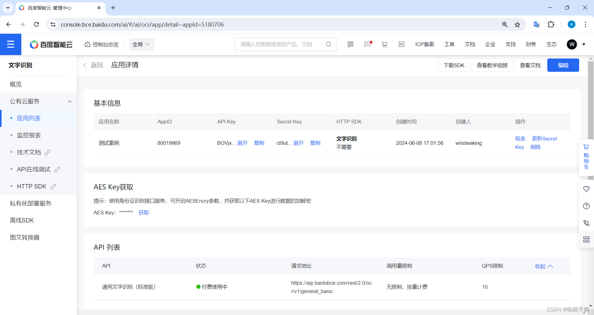 2024 年最新 Python 基于百度智能云实现文字识别 OCR 详细教程插图(2)