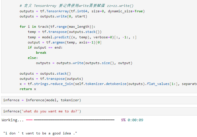 Python深度学习基于Tensorflow（16）基于Tensorflow的对话实例插图