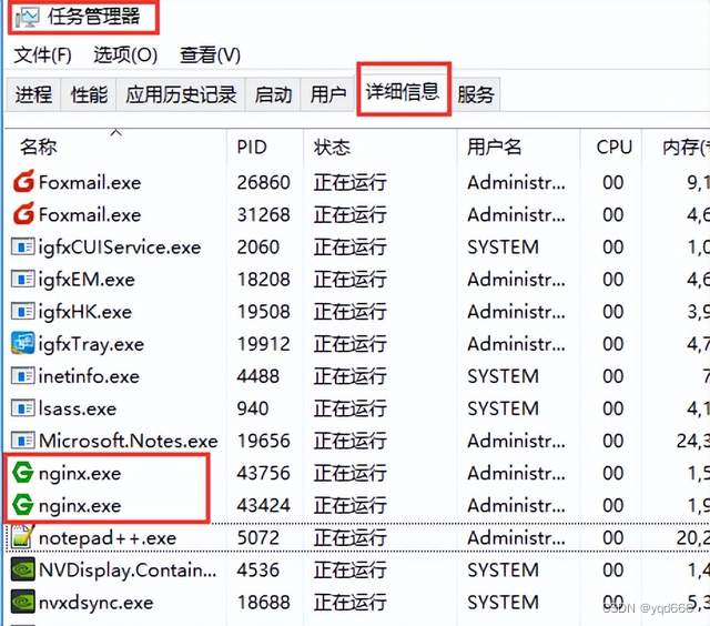 安装Windows版nginx以及部署前端代码并就解决刷新出现404插图(3)