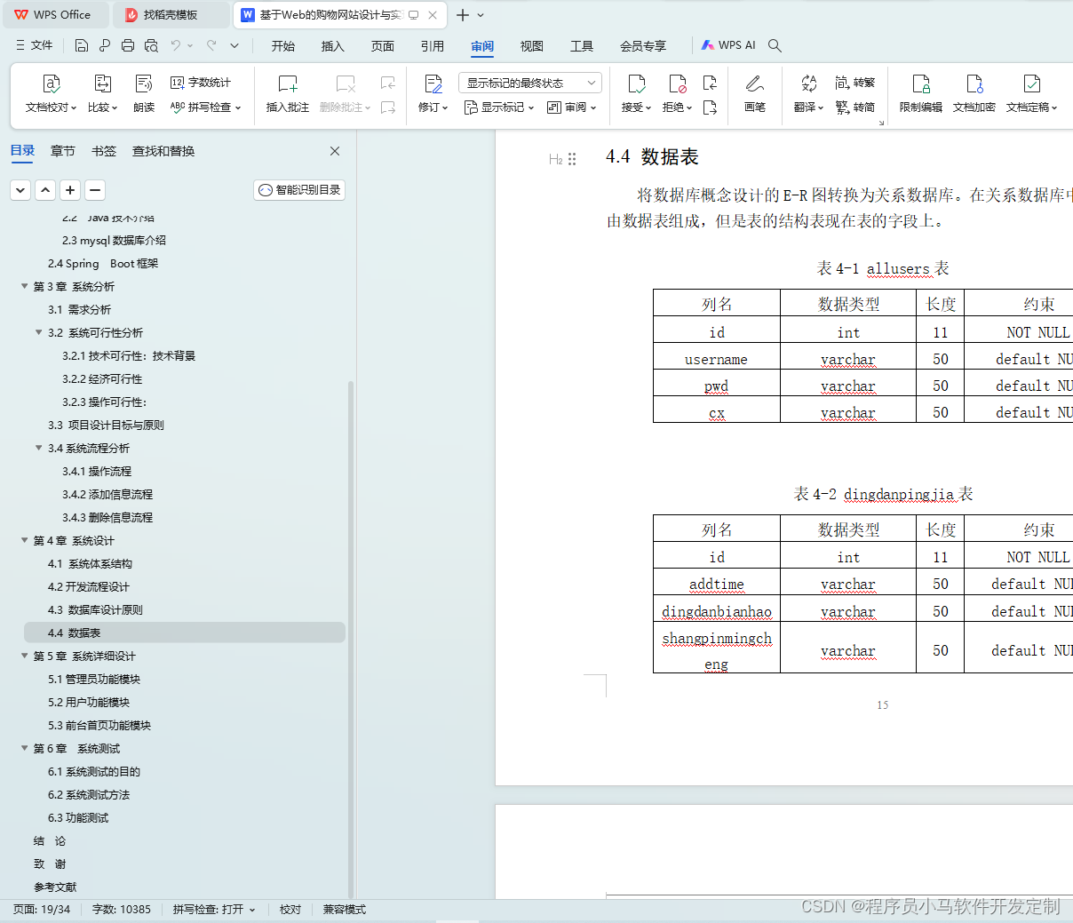 基于Web的购物网站设计与实现（SpringBoot） 毕业论文+开题报告+任务书+运行说明+答辩PPT+项目源码及数据库文件+演示视频插图(8)