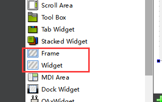 【Qt】Frame和Widget的区别插图