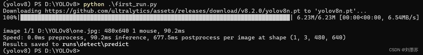 【pip安装】YOLOv8目标检测初步上手插图(5)