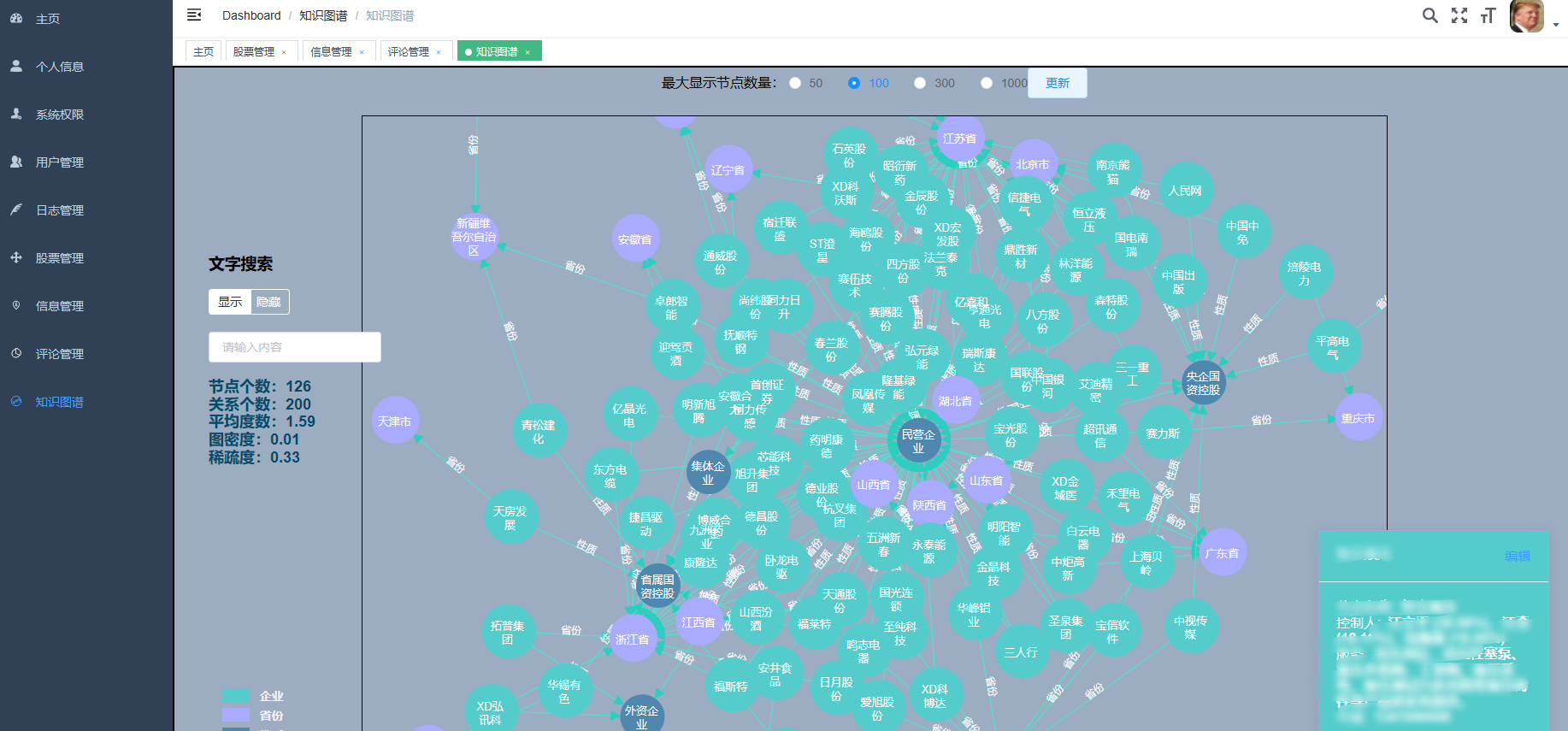 计算机毕业设计hadoop+spark+hive知识图谱股票推荐系统 股票数据分析可视化大屏 股票基金爬虫 股票基金大数据 机器学习 大数据毕业设计插图(37)