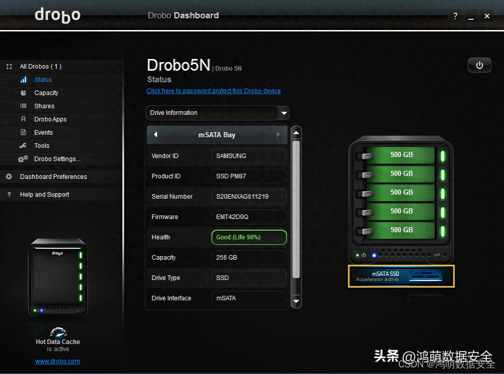 UFS Explorer Professional Recovery: 如何从启用了 mSATA 缓存的 Drobo 设备中恢复数据插图