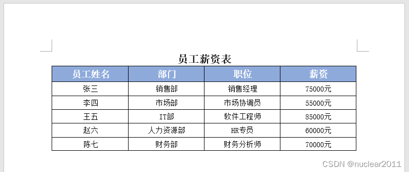 使用Python在Word中创建和提取表格插图