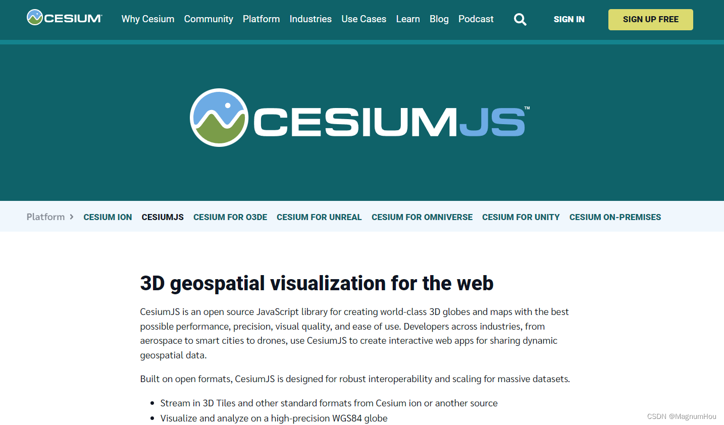 【Cesium 编程第一篇】概述、环境搭建、界面介绍插图