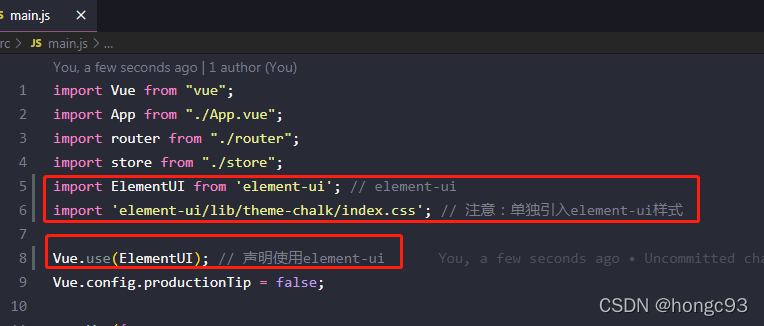 Vue + ElementUI 实现后台管理系统模板 — 前端篇（三）：引入 element-ui 定义基本页面显示插图(8)