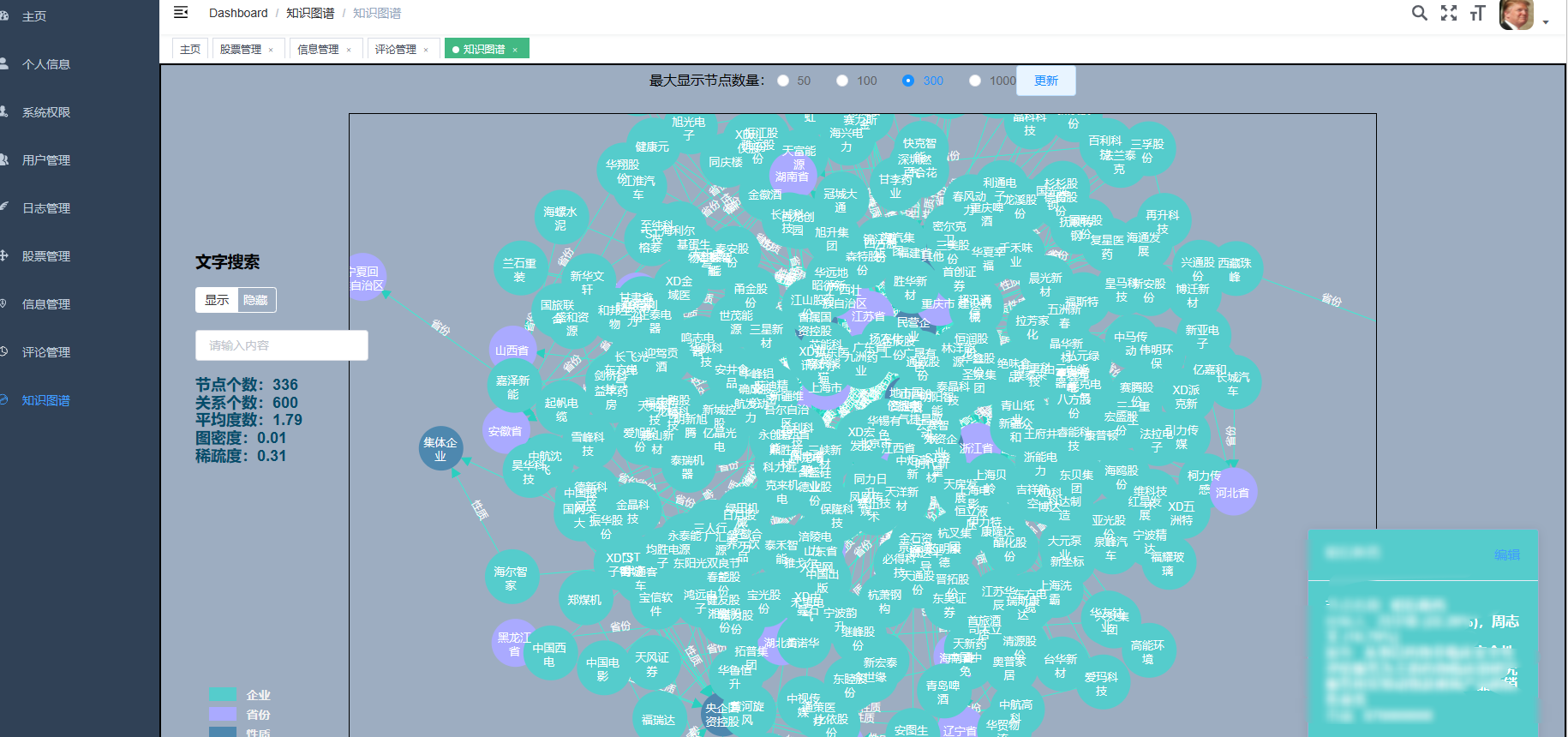 计算机毕业设计hadoop+spark+hive知识图谱股票推荐系统 股票数据分析可视化大屏 股票基金爬虫 股票基金大数据 机器学习 大数据毕业设计插图(38)