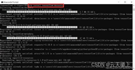 【Python报错】已解决ModuleNotFoundError: No module named ‘tensorflow_datasets‘插图