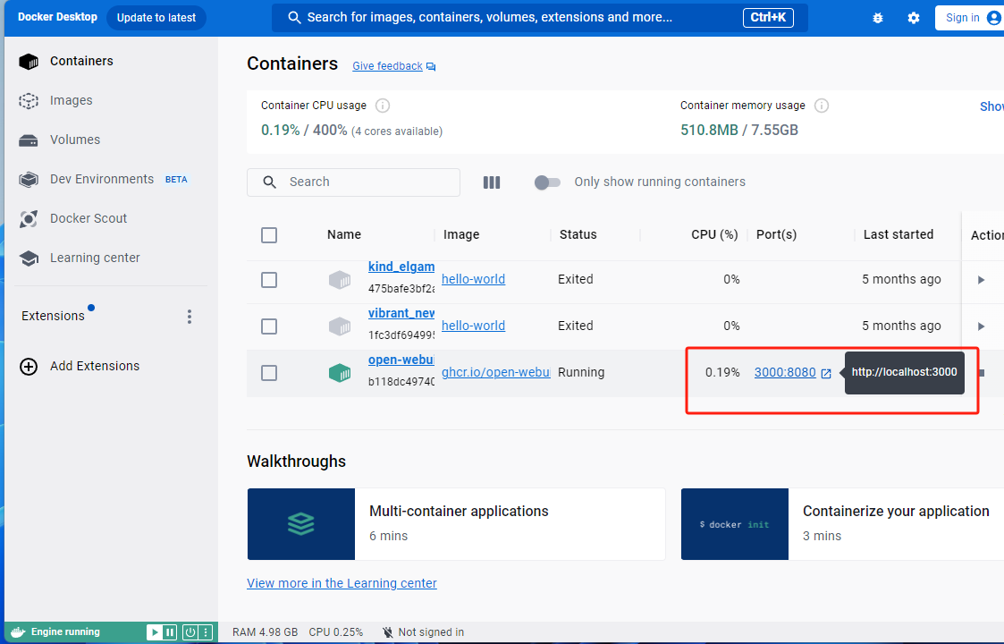 Windows本地部署Ollama+qwen本地大语言模型Web交互界面并实现公网访问插图(18)