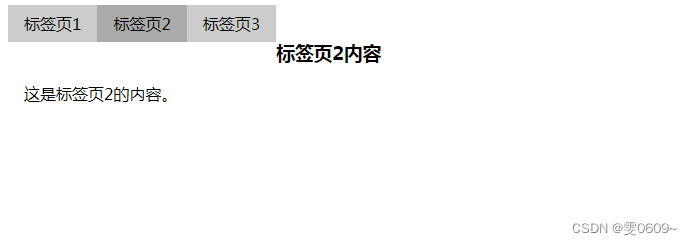 前端：html实现页面切换、顶部标签栏（可删、可切换，点击左侧超链接出现标签栏）插图(1)