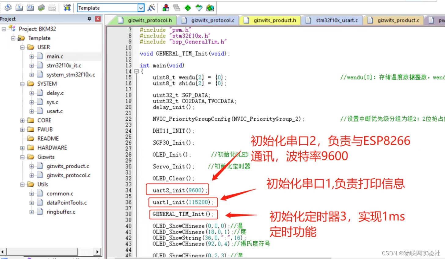 第十章 STM32+ESP8266接入机智云 实现小型IOT智能家居项目插图(42)