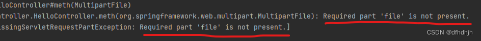 前端文件上传，后端SpringMVC出现Required part ‘file‘ is not present错误解决插图(14)
