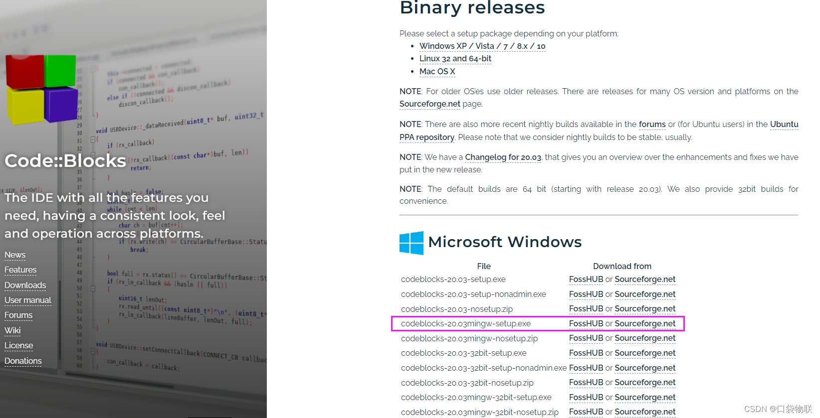 Win10下CodeBlock实现socket TCP server/client插图