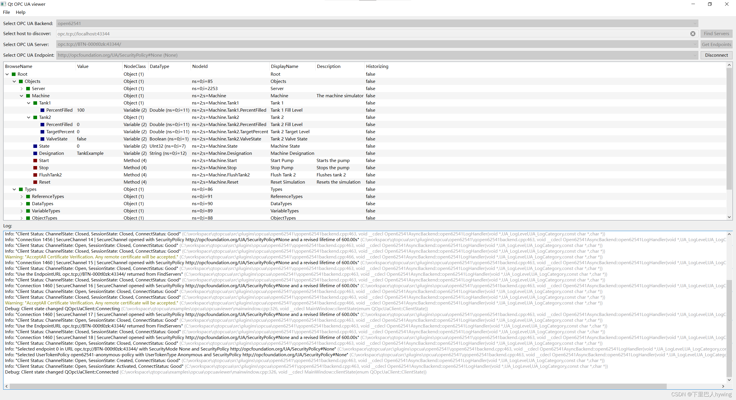 Qt OPC UA初体验插图(3)