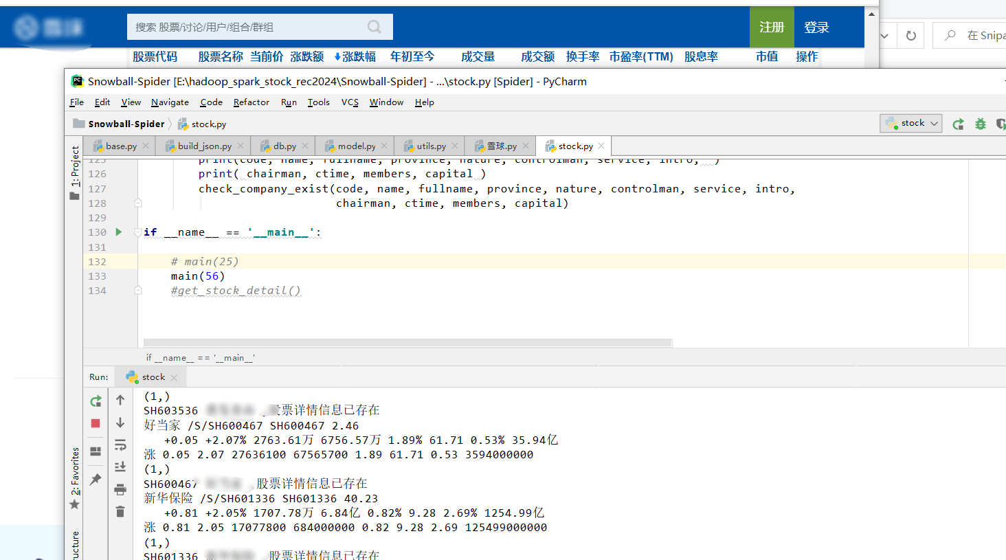 计算机毕业设计hadoop+spark+hive知识图谱股票推荐系统 股票数据分析可视化大屏 股票基金爬虫 股票基金大数据 机器学习 大数据毕业设计插图(13)