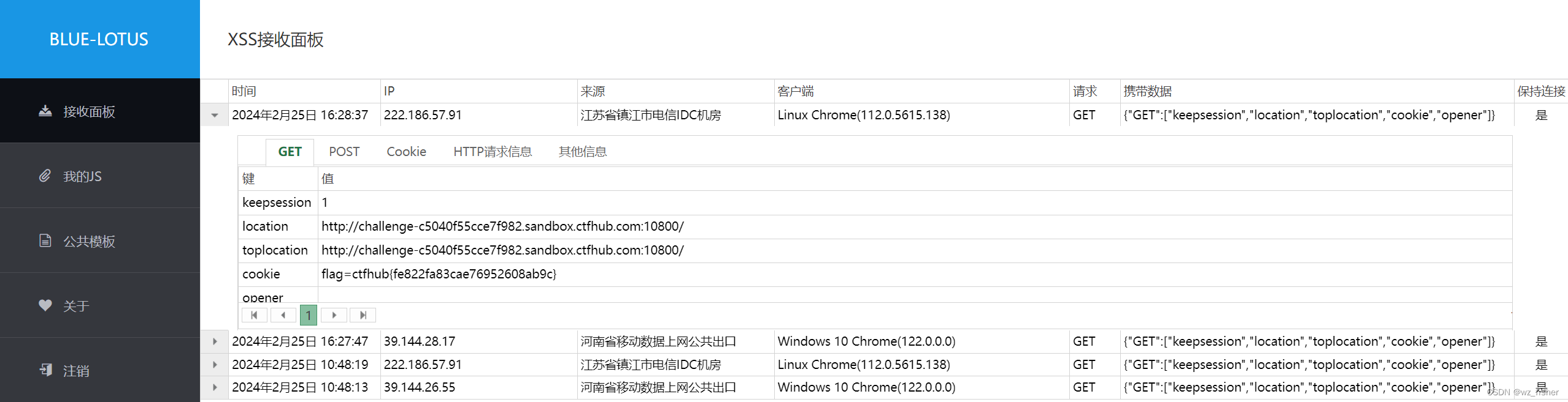 CTFHub技能树web之XSS插图(4)