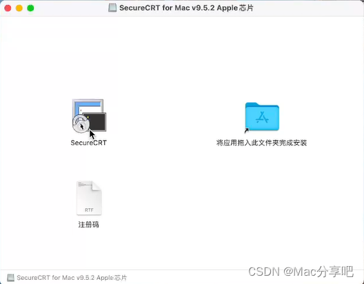 SecureCRT[po破] for Mac SSH终端操作工具[解] 安装教程插图(1)