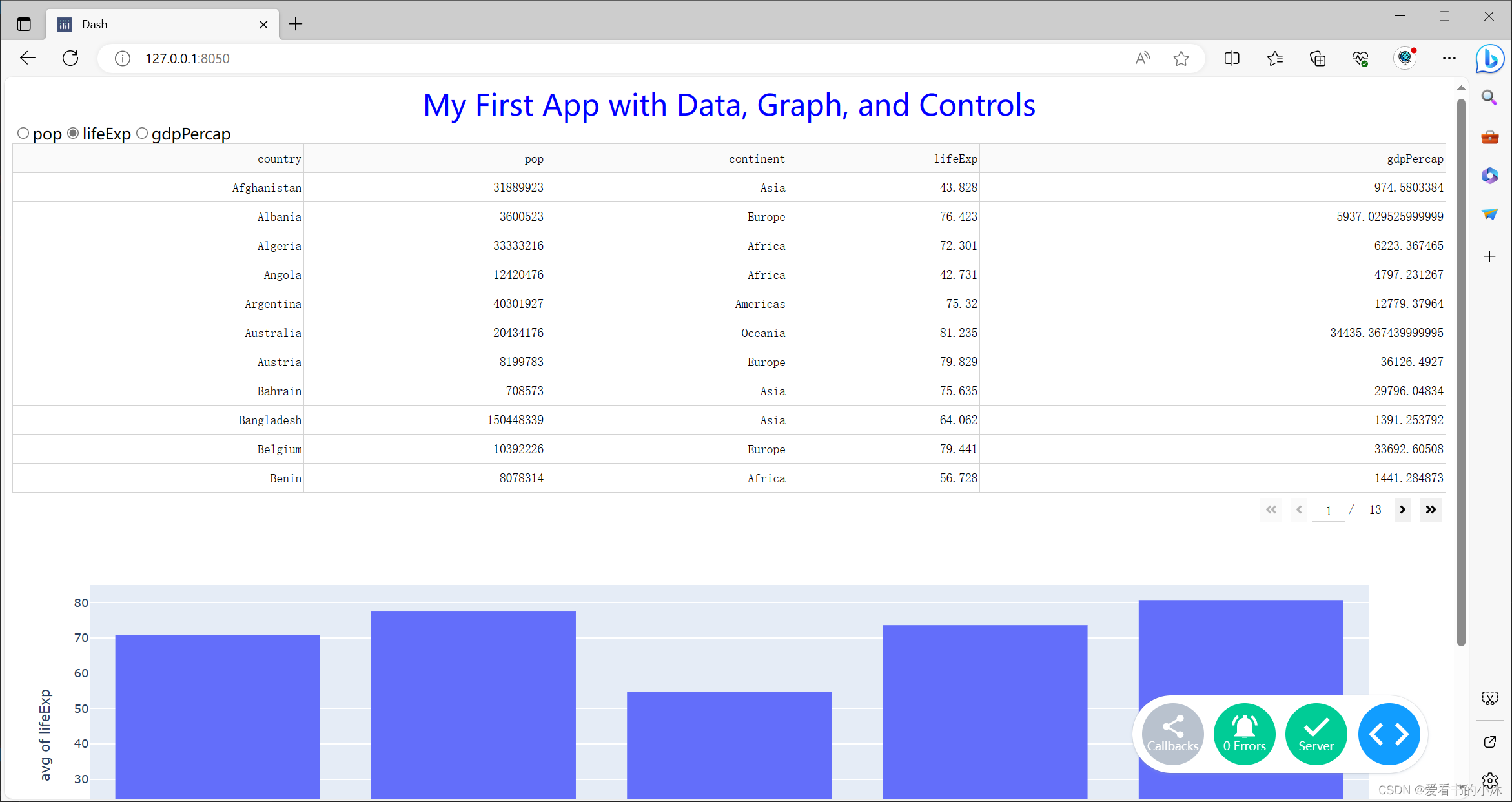 【小沐学Python】Python实现Web图表功能（Dash）插图(7)