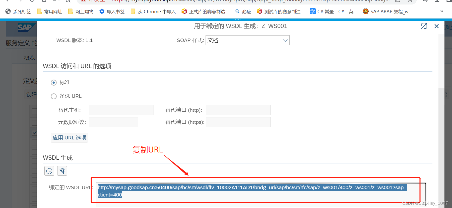 ABAP接口部分-Web Service提供者与消费者插图(47)