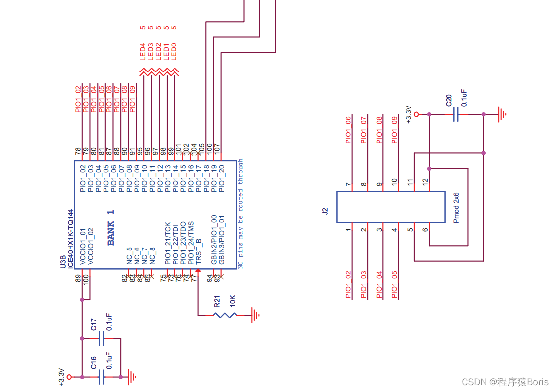 Verilog实战学习到RiscV – 4 ： ICEStick 评估板计数器插图