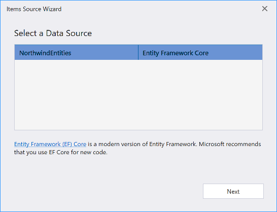 DevExpress WPF中文教程：Grid – 如何向项目添加GridControl并绑定到数据插图(5)