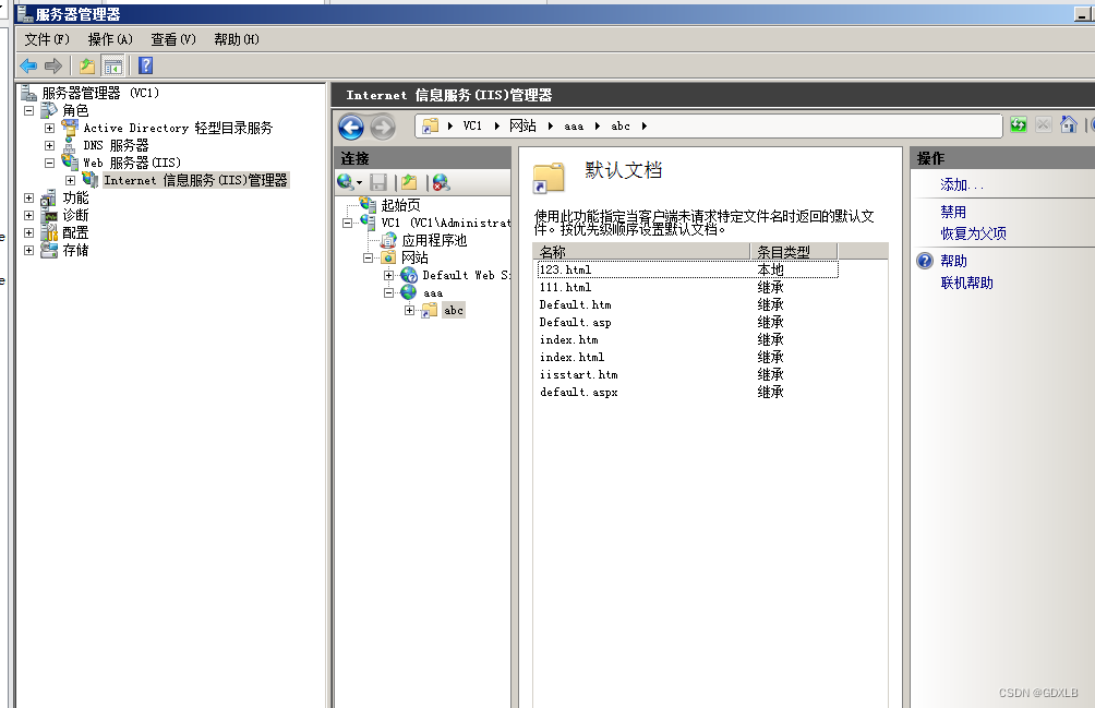 Windows Server 2008添加Web服务器（IIS）、WebDAV服务、网络负载均衡插图(4)