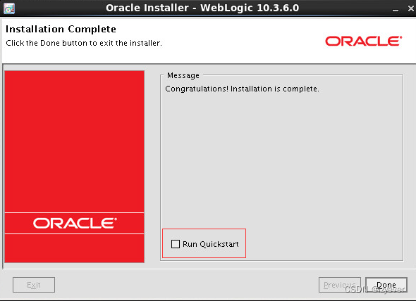 实战：Oracle Weblogic 11g 安装部署（10.3.6.0）插图(13)