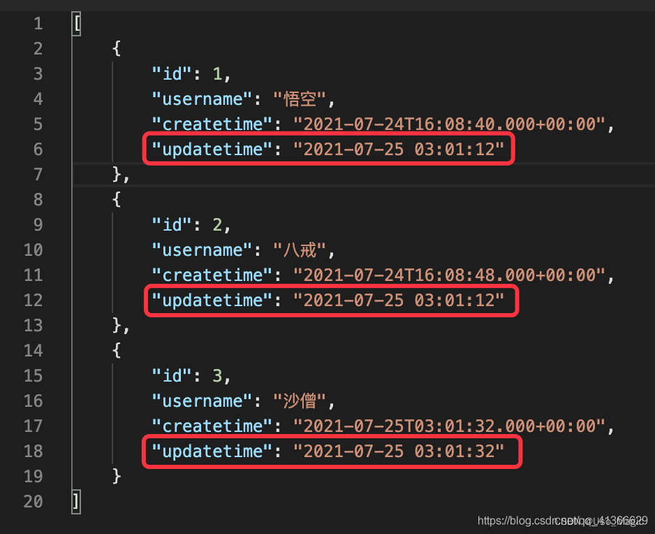 springboot：时间格式化的5种方法（解决后端传给前端的时间格式转换问题）推荐使用第4和第5种！插图(5)