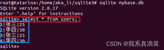 Linux应用 sqlite3编程插图(3)