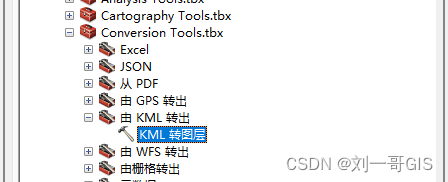 【ArcGIS微课1000例】0117：ArcGIS中如何将kml（kmz）文件转json（geojson）？插图(1)