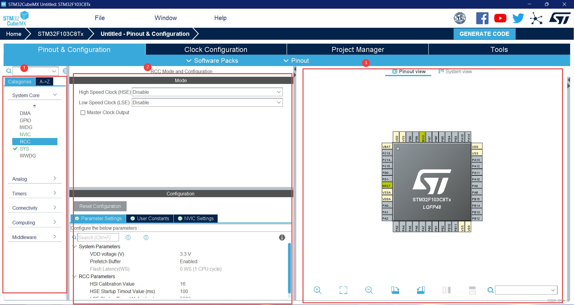 STM32 CubeMx教程 — 基础知识及配置使用教程插图(7)