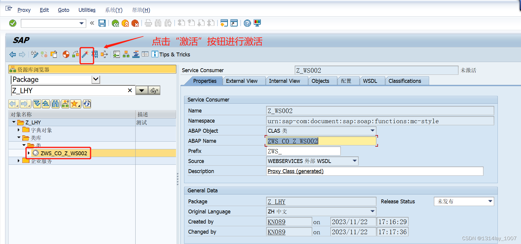 ABAP接口部分-Web Service提供者与消费者插图(63)