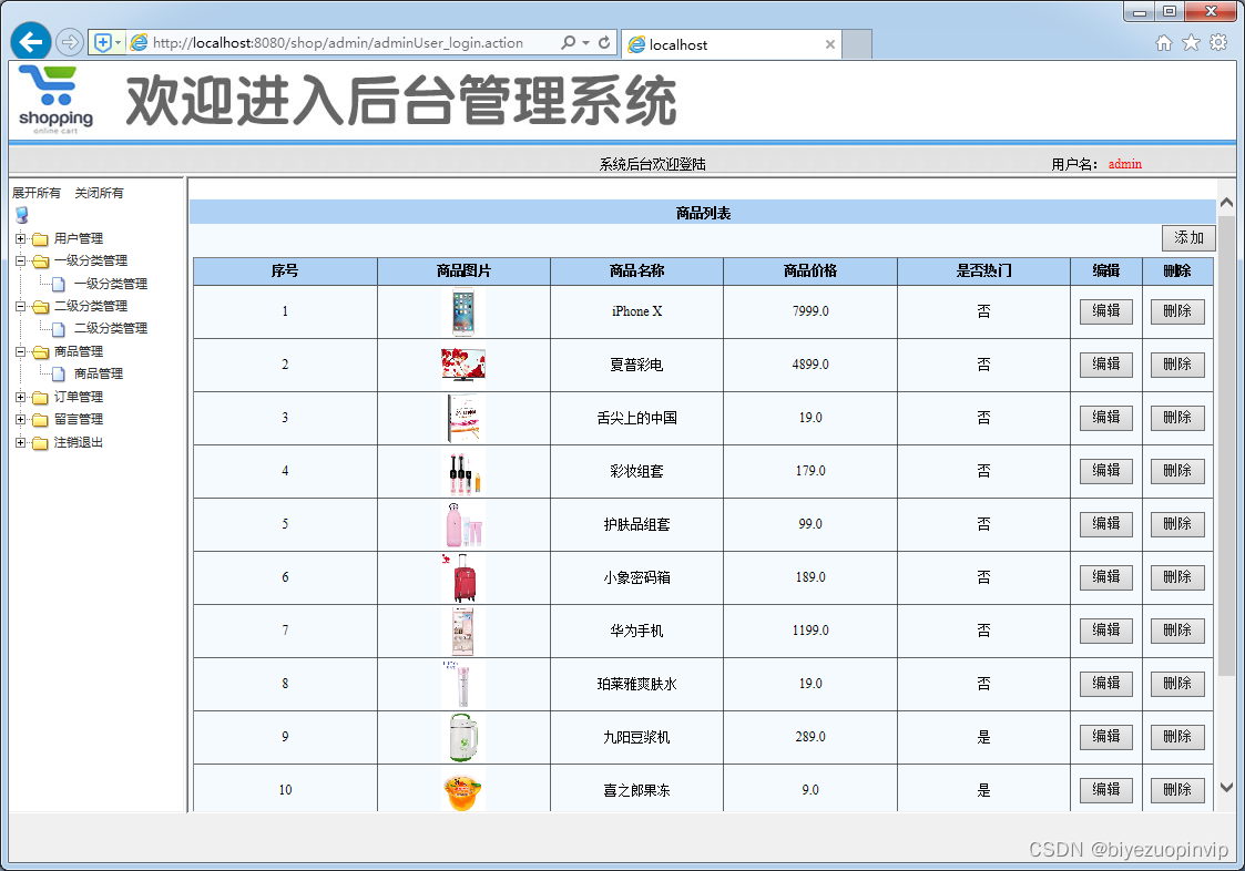 网上商城购物系统设计与实现（Java+Web+SSM+MySQL）插图(1)