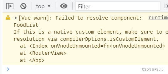 关于Vue3警告：Failed to resolve component:XXX的解决办法插图